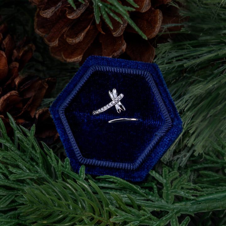Flying Free Dragonfly Ring
